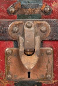 Bertha Palmer's Louis Vuitton Trunk, Late 19th Century