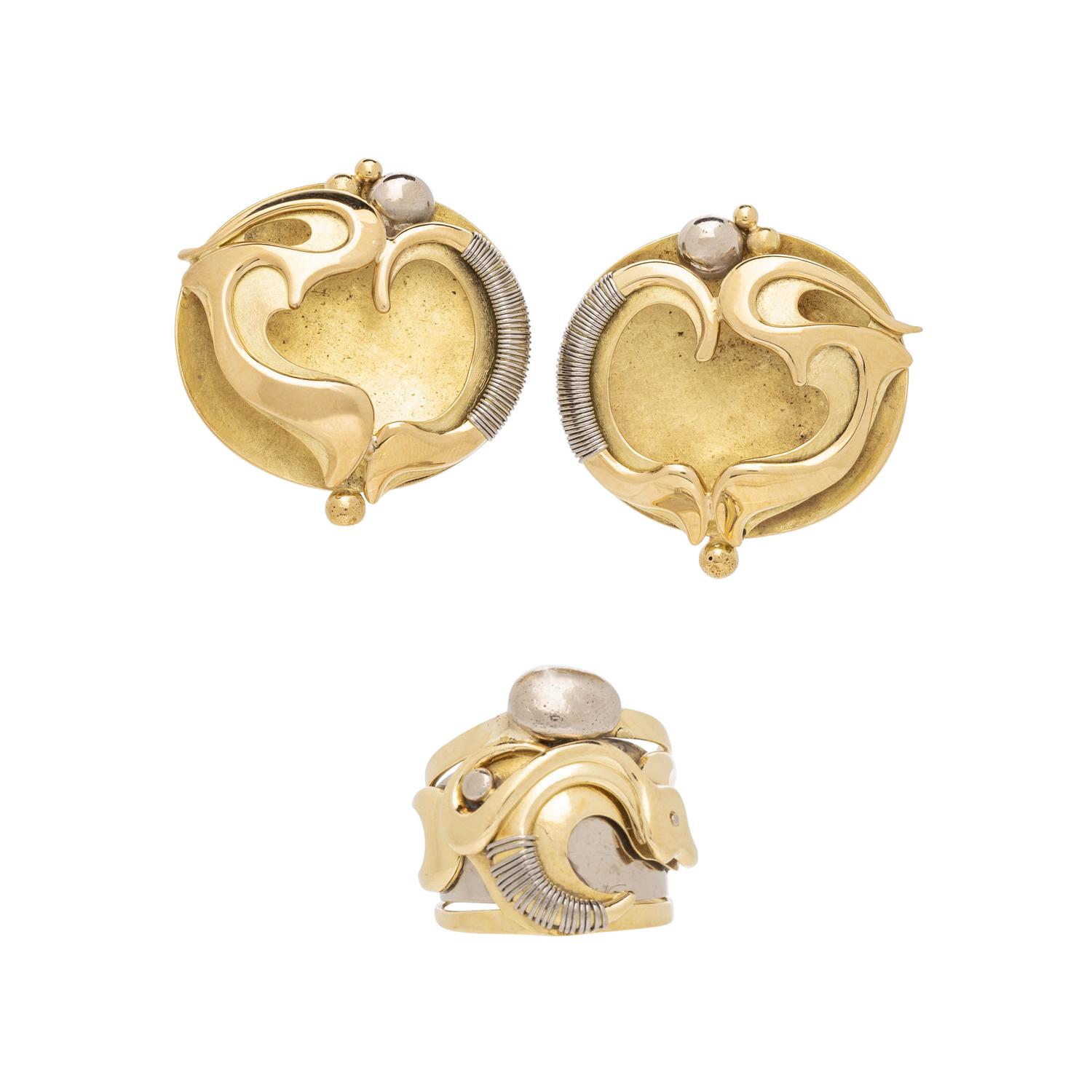 BICOLOR GOLD SET