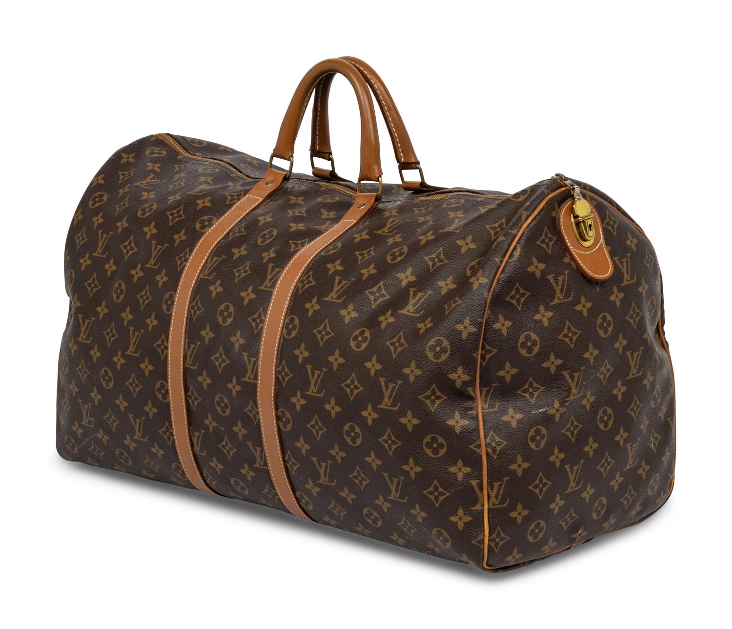 LOUIS VUITTON FRENCH COMPANY MONOGRAM KEEPALL