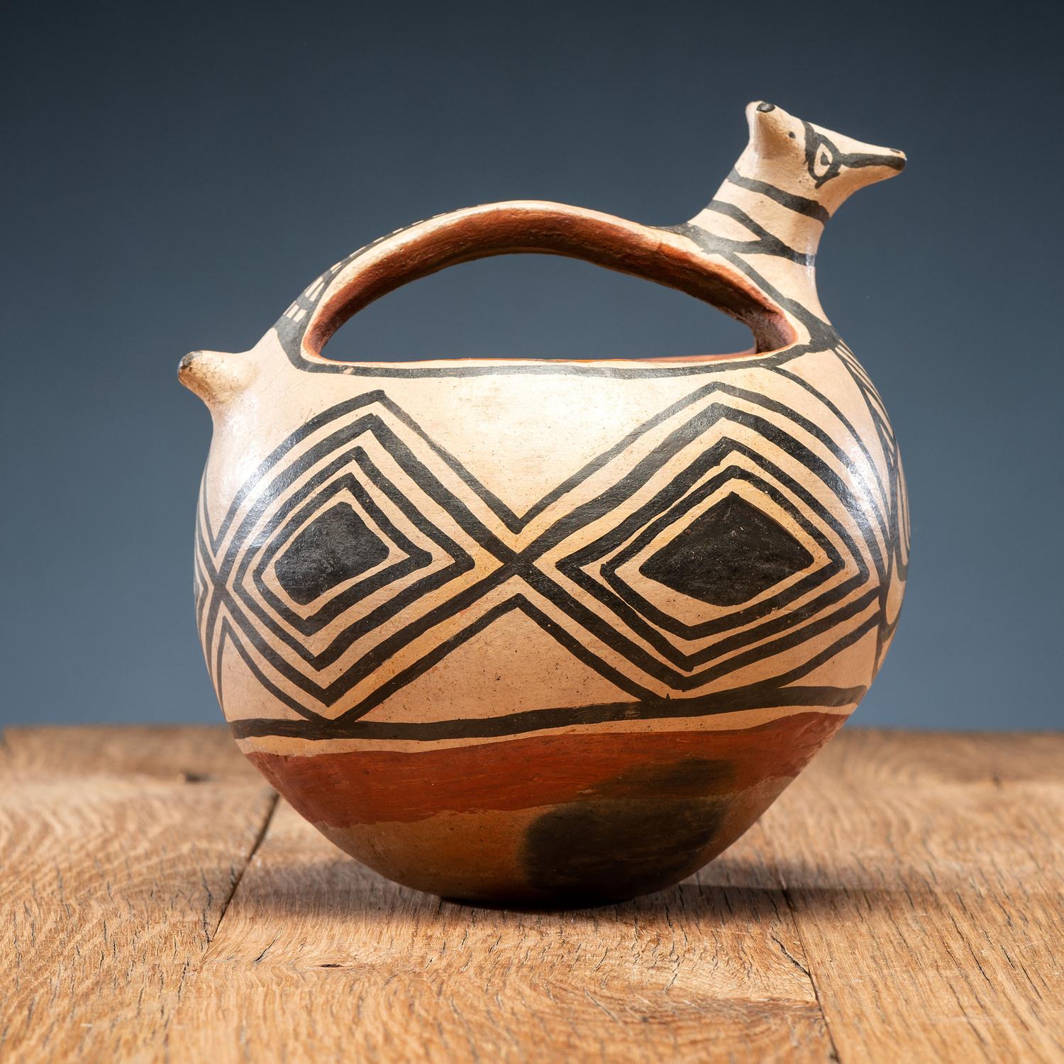 Cochiti Figural Pottery Jar
