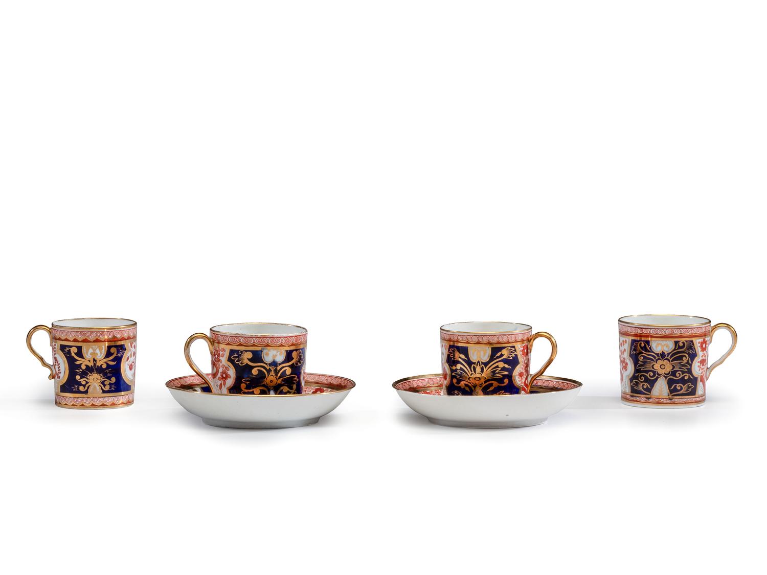 A Group of Spode 'Dollar' Pattern Wares and Other Imari Style Porcelain
