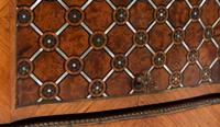 A Napoleon III Fruitwood and Mother-of-Pearl Inlaid Cave à Liqueur