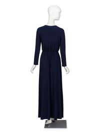 Lanvin, Navy Knit Evening Gown