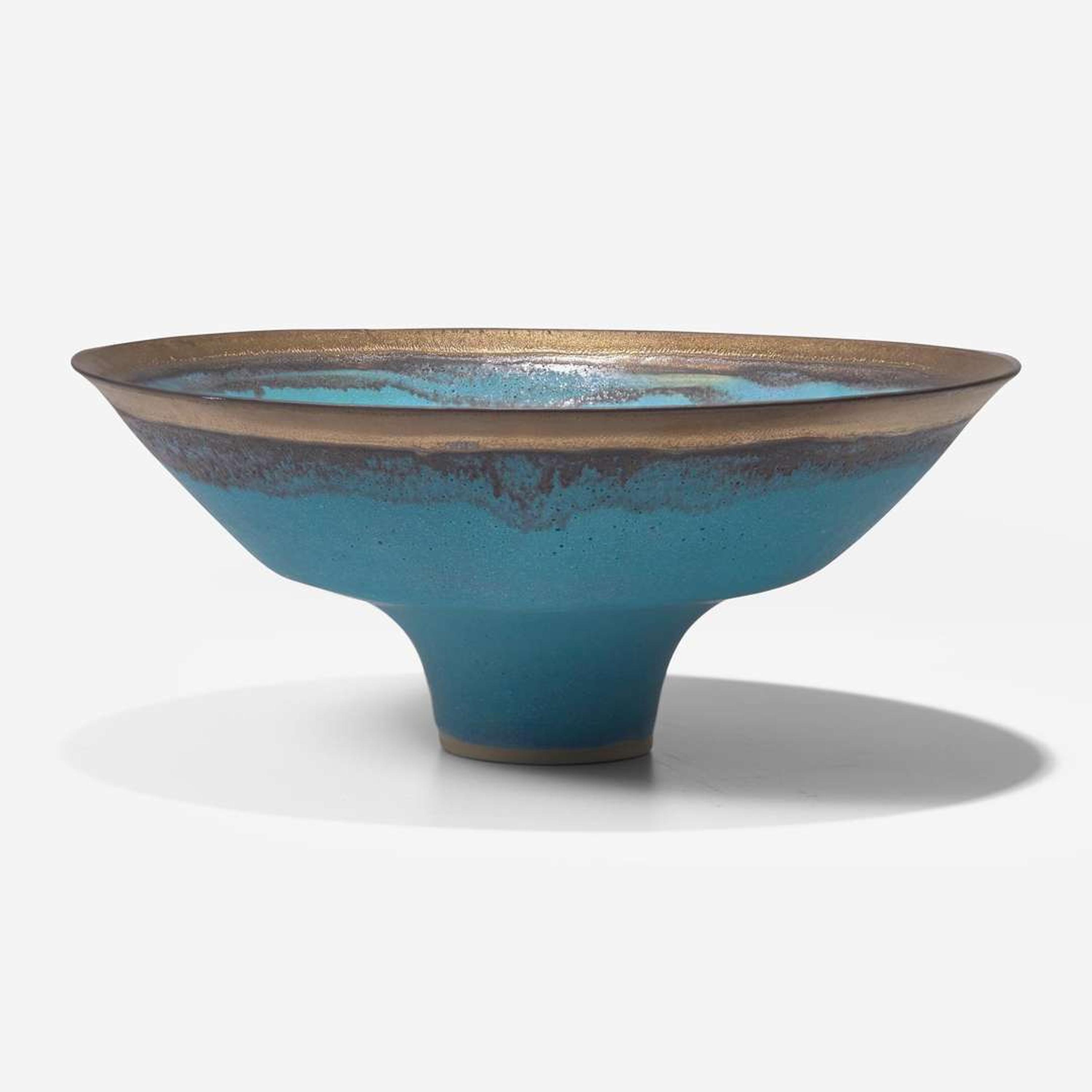 Lucie Rie (British, b. Austria, 1902-1995) Footed Bowl, UK, circa 1984