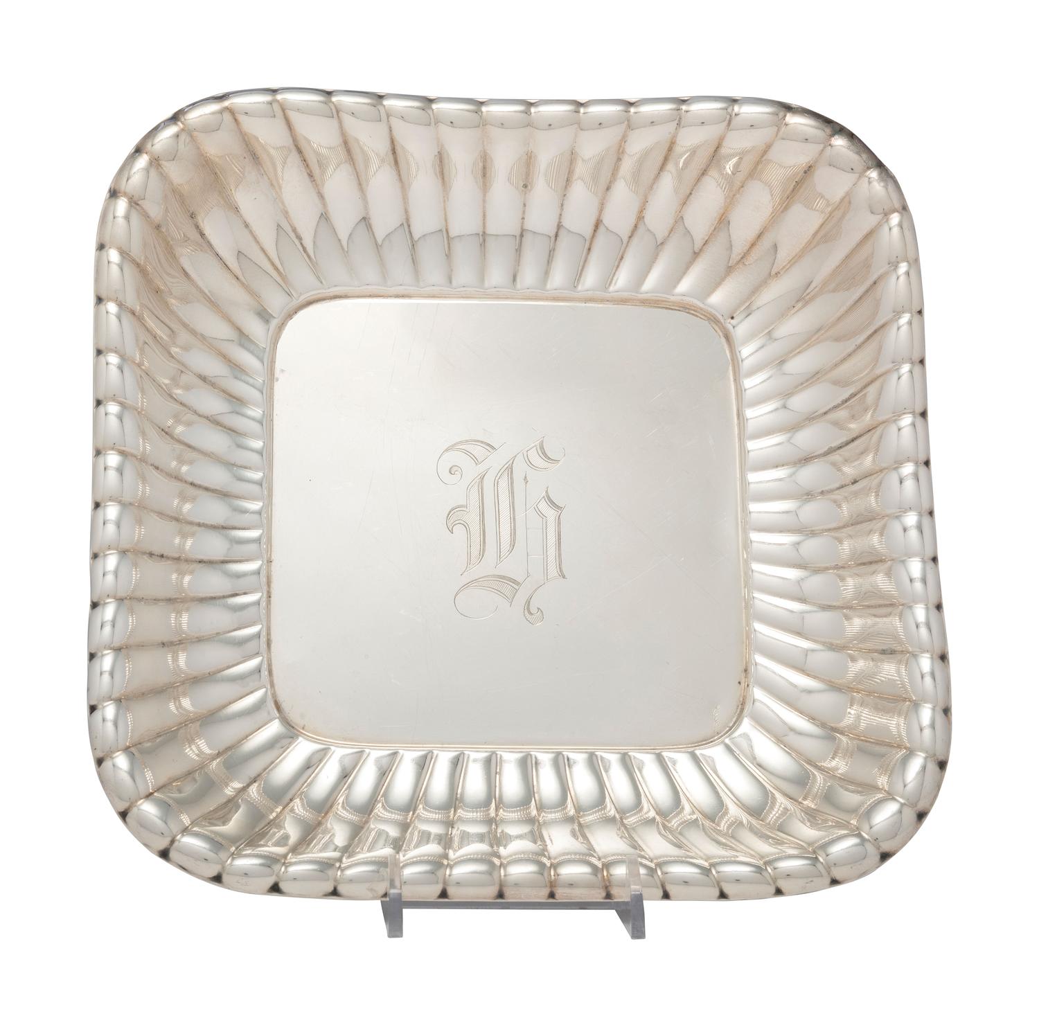 An American Silver Bread Basket