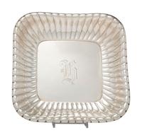 An American Silver Bread Basket