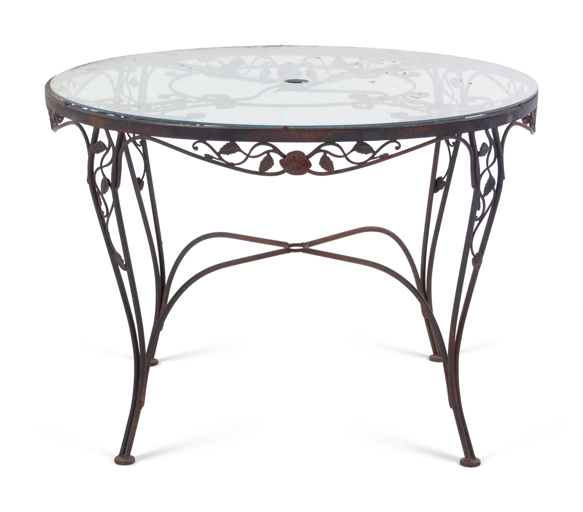 A Collection of Metal Garden Furniture