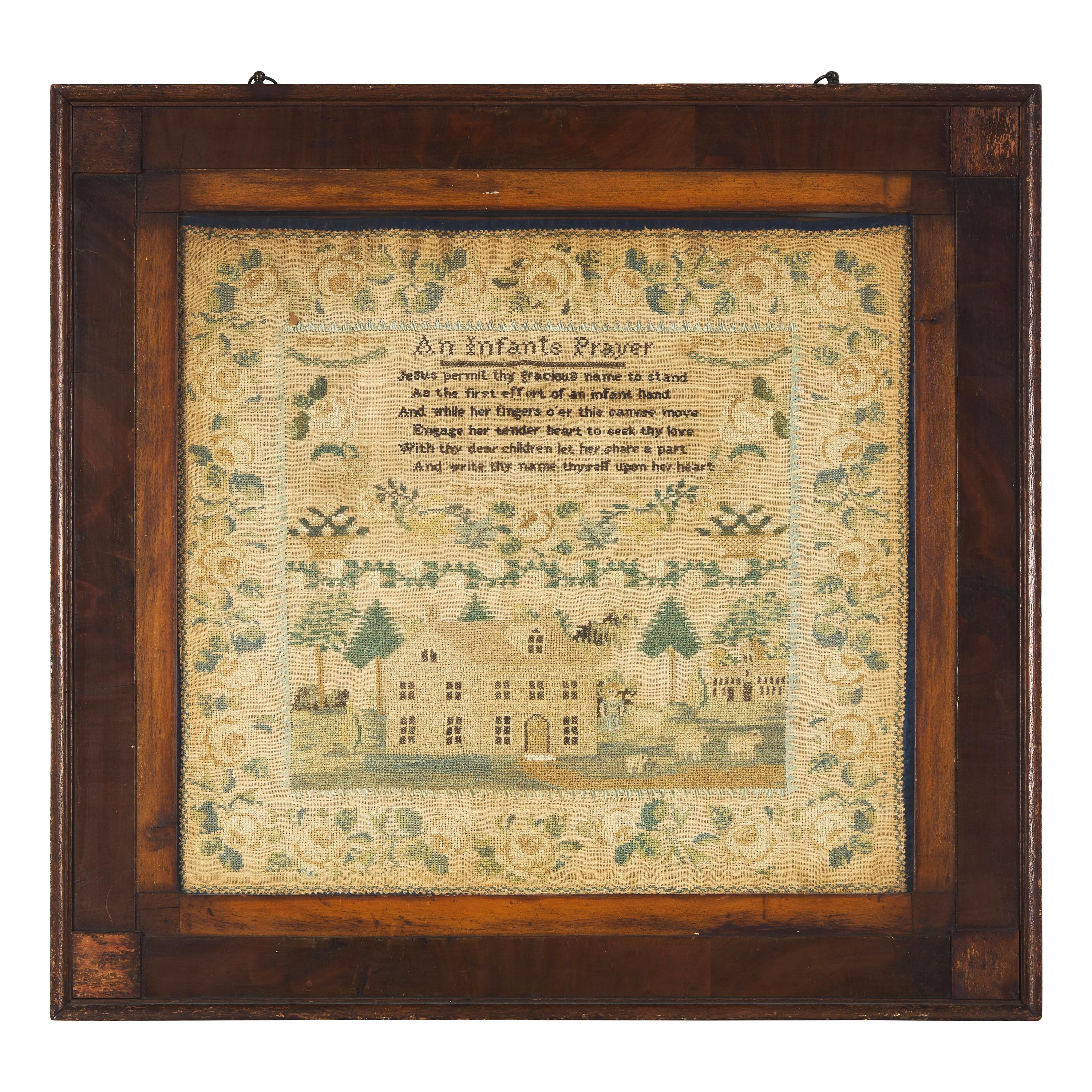 A Gravel Family Needlework Sampler