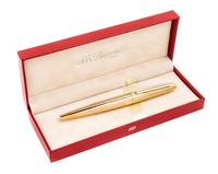 An S.T. Dupont Gold-Plated Ellipsis Fountain Pen
