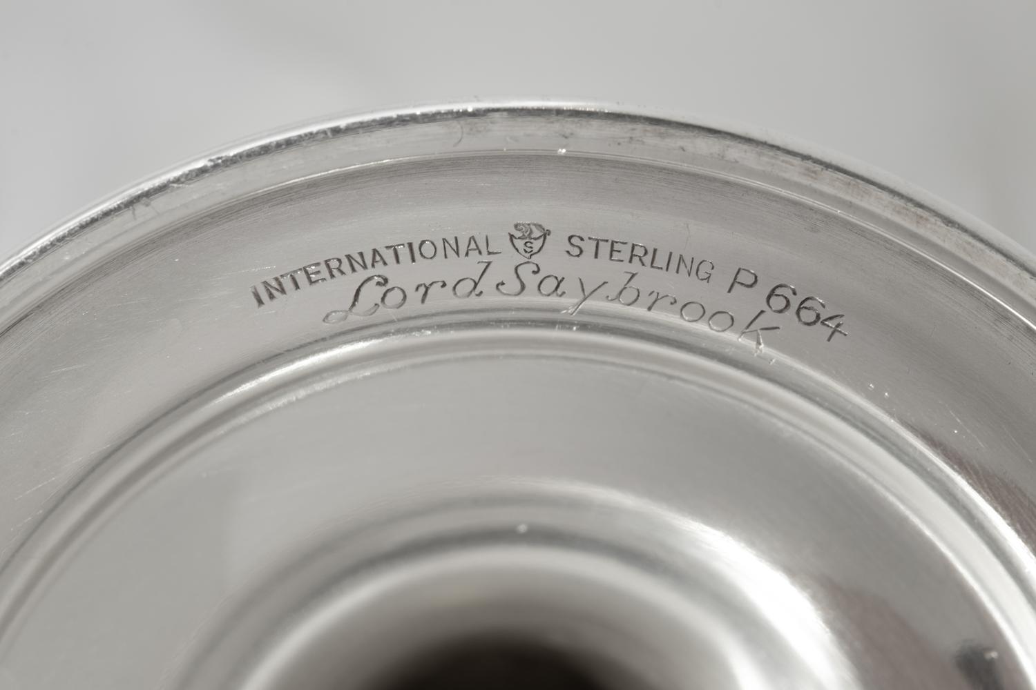 A Set of Fifteen American Silver Goblets