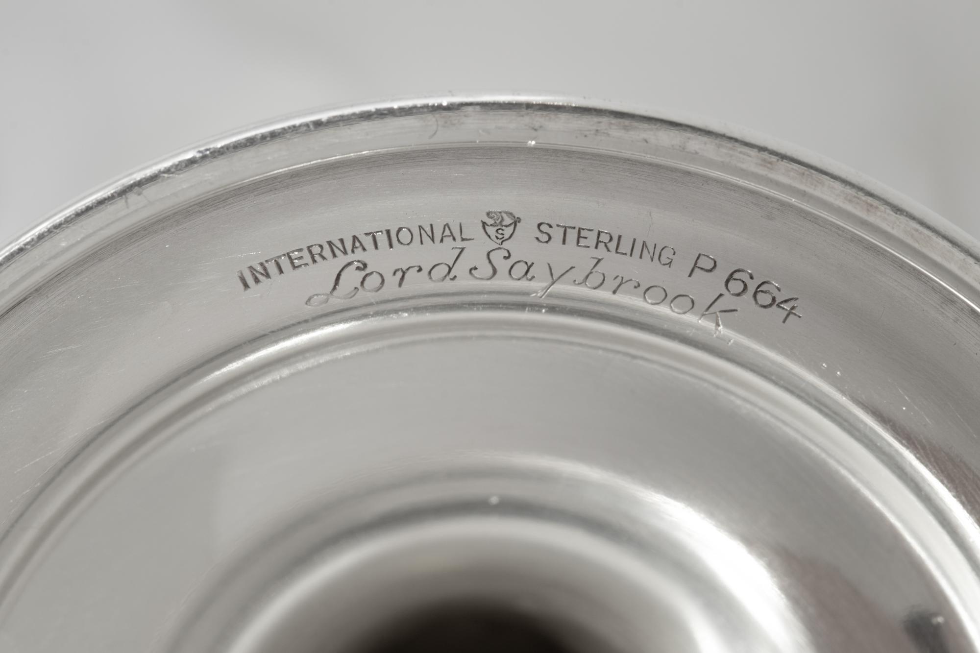 A Set of Fifteen American Silver Goblets