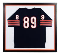 A Mike Ditka Chicago Bears Ceremonial Football Jersey Presentation Formerly Displayed at Mike Ditka's Restaurant,