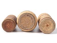 Makah Basketry Bottles