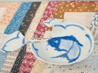 Dishes on Quilt