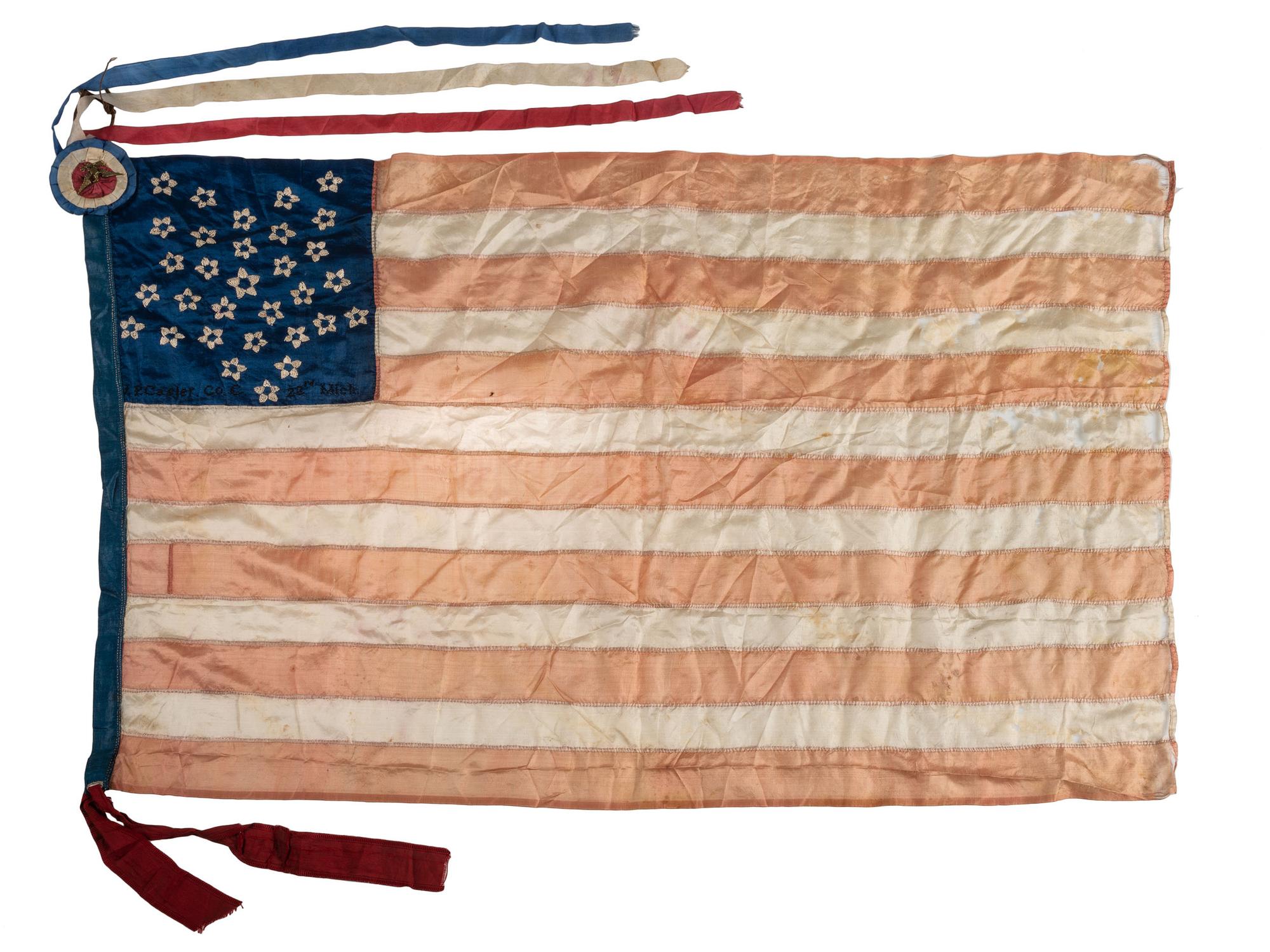 [CIVIL WAR - MICHIGAN] Corporal John P. Casler (ca 1832-1922), Company G, 23rd Michigan Infantry Regiment. Archive of items related to Casler's war service and post-war career.
