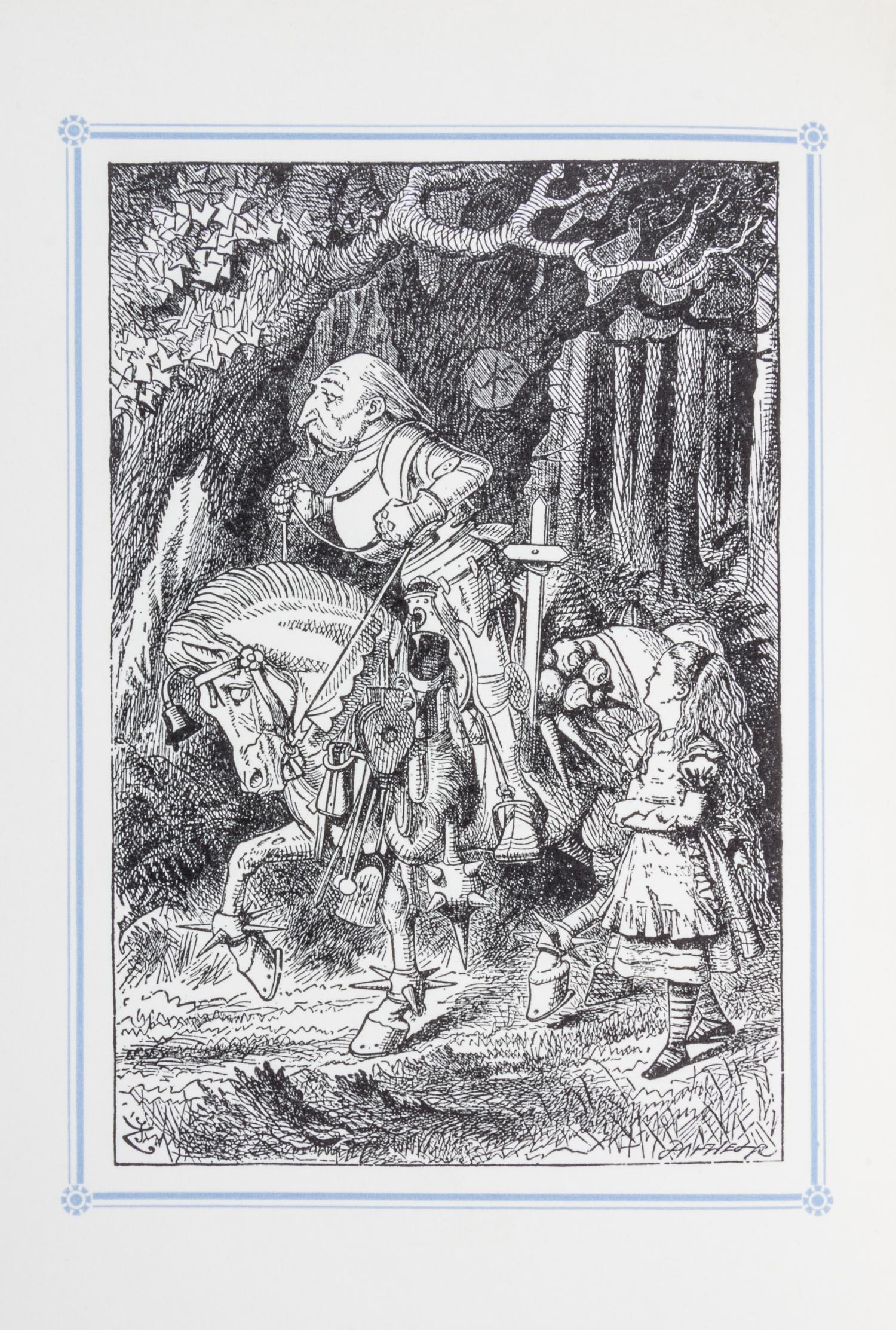 (BAYNTUN) CARROLL, LEWIS. Alice's Adventures in Wonderland [and] Through the Looking Glass. NY, 1941. 2 vols.