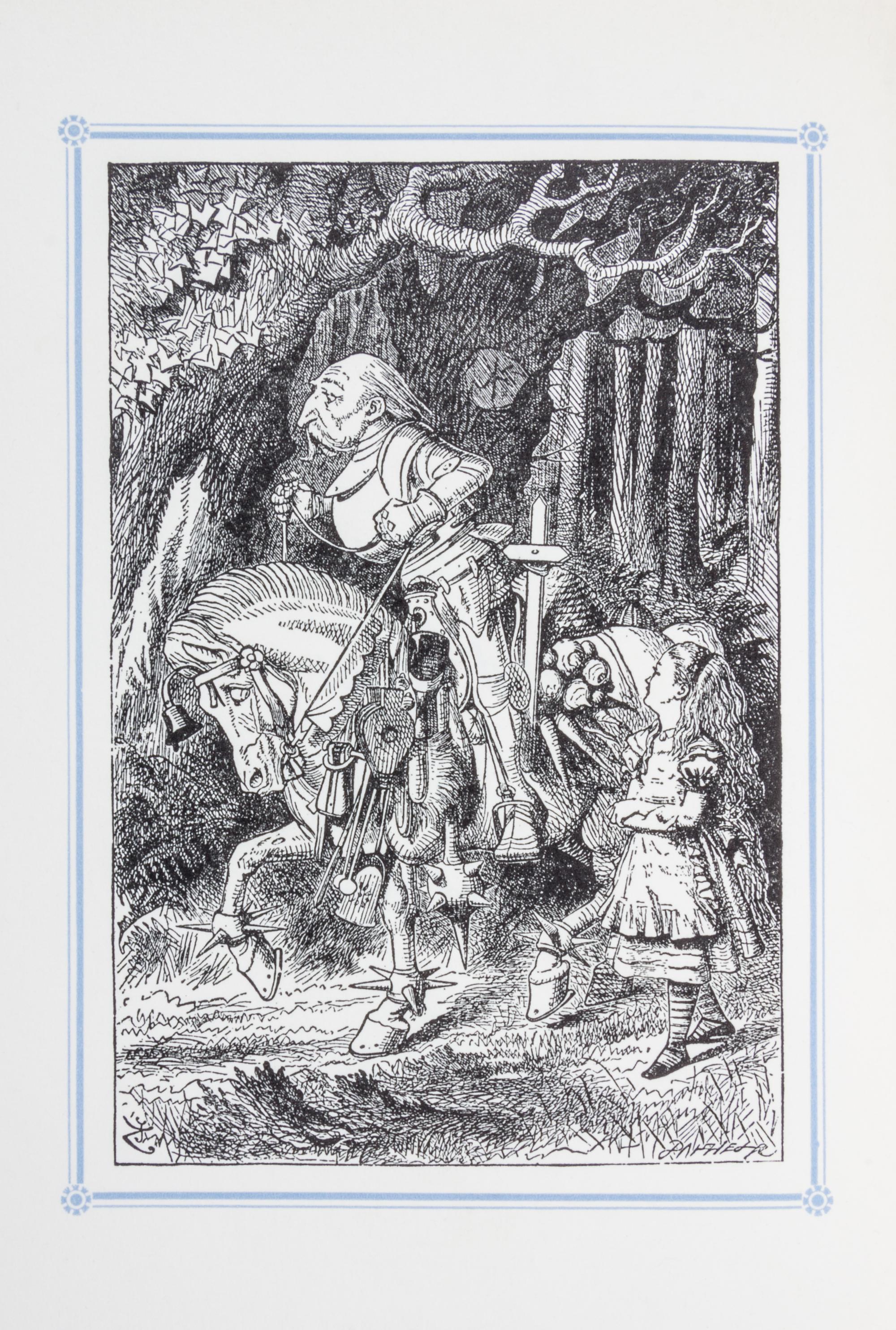 (BAYNTUN) CARROLL, LEWIS. Alice's Adventures in Wonderland [and] Through the Looking Glass. NY, 1941. 2 vols.