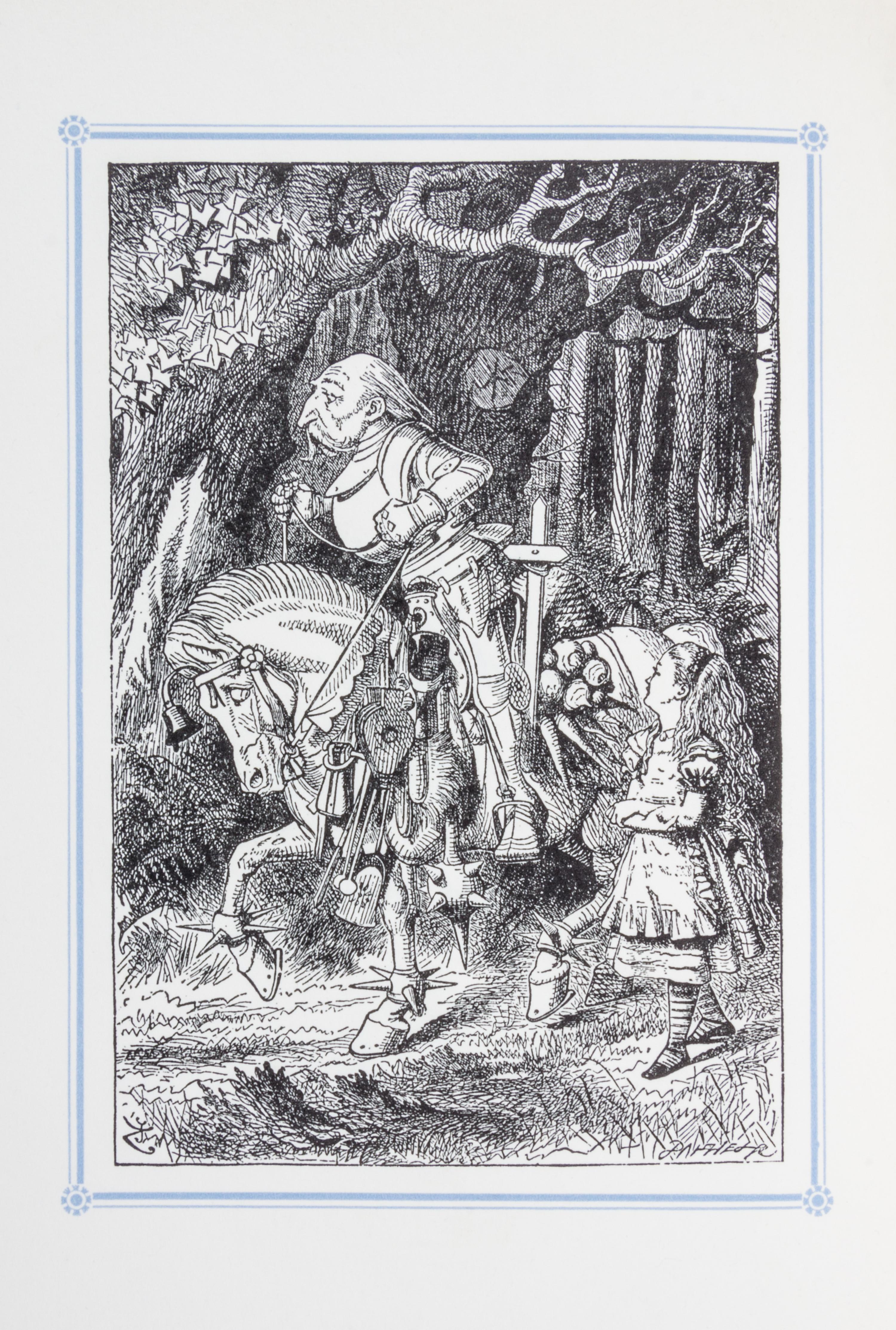 (BAYNTUN) CARROLL, LEWIS. Alice's Adventures in Wonderland [and] Through the Looking Glass. NY, 1941. 2 vols.