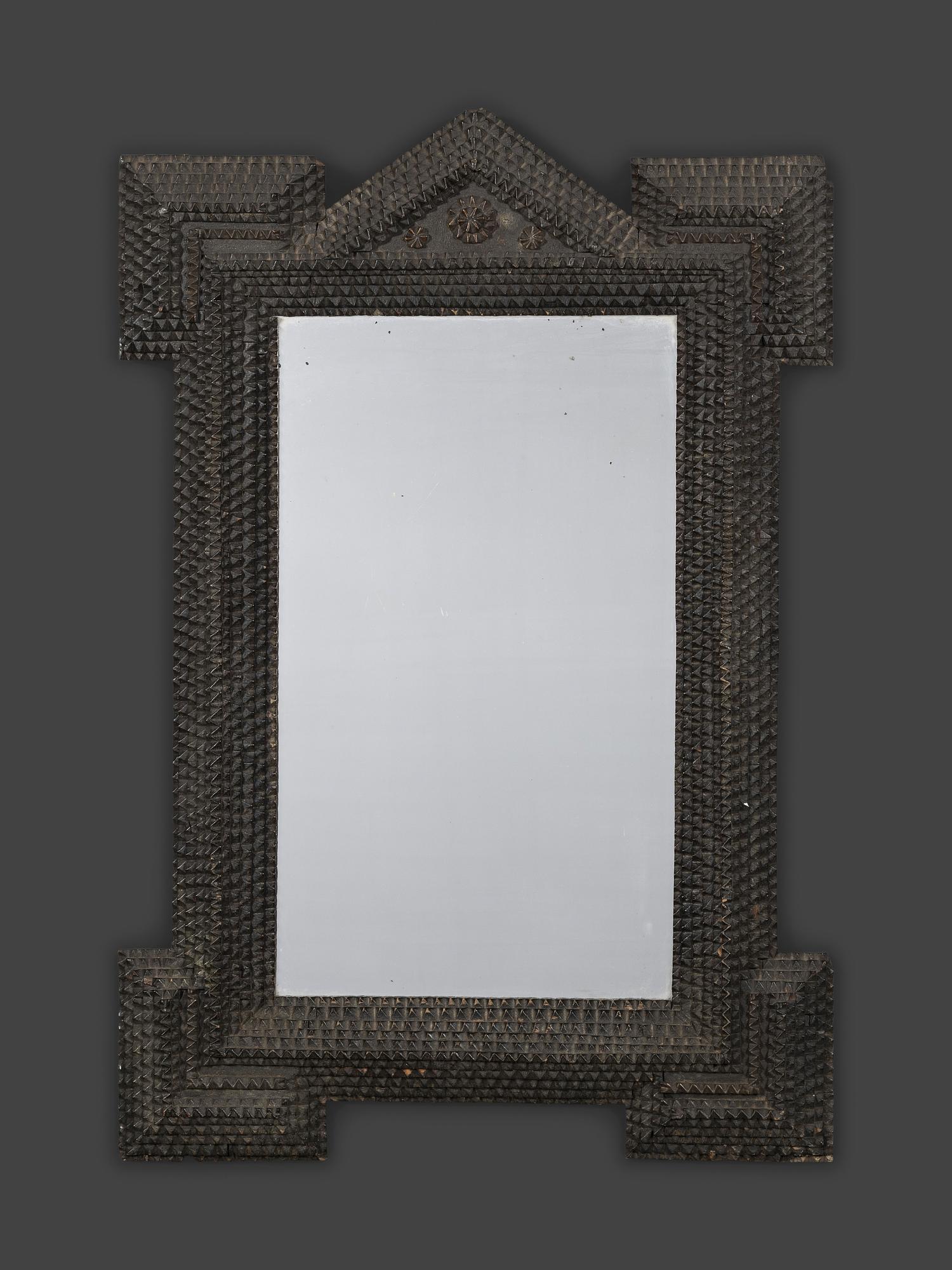 Five Tramp Art Frames