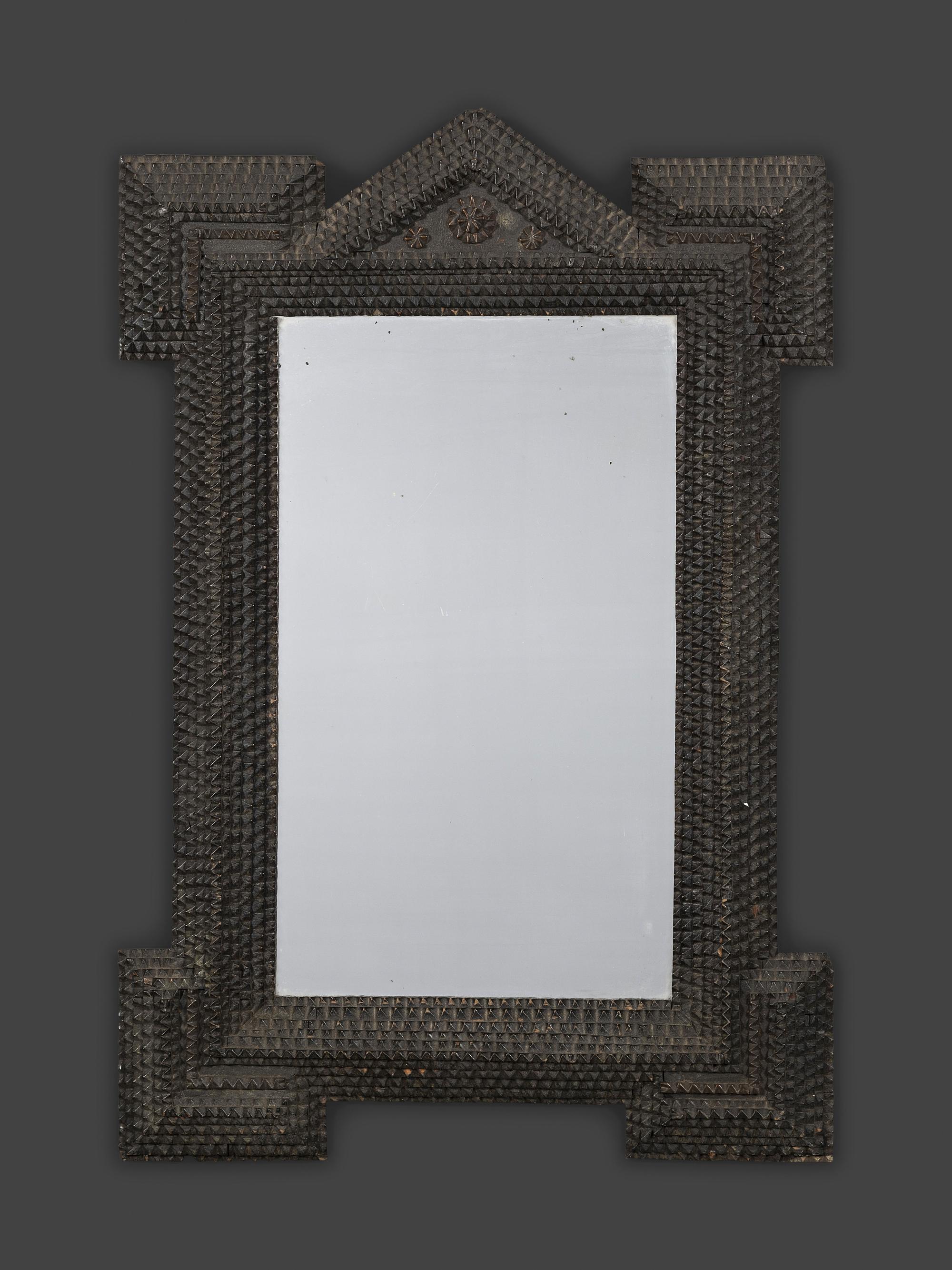Five Tramp Art Frames