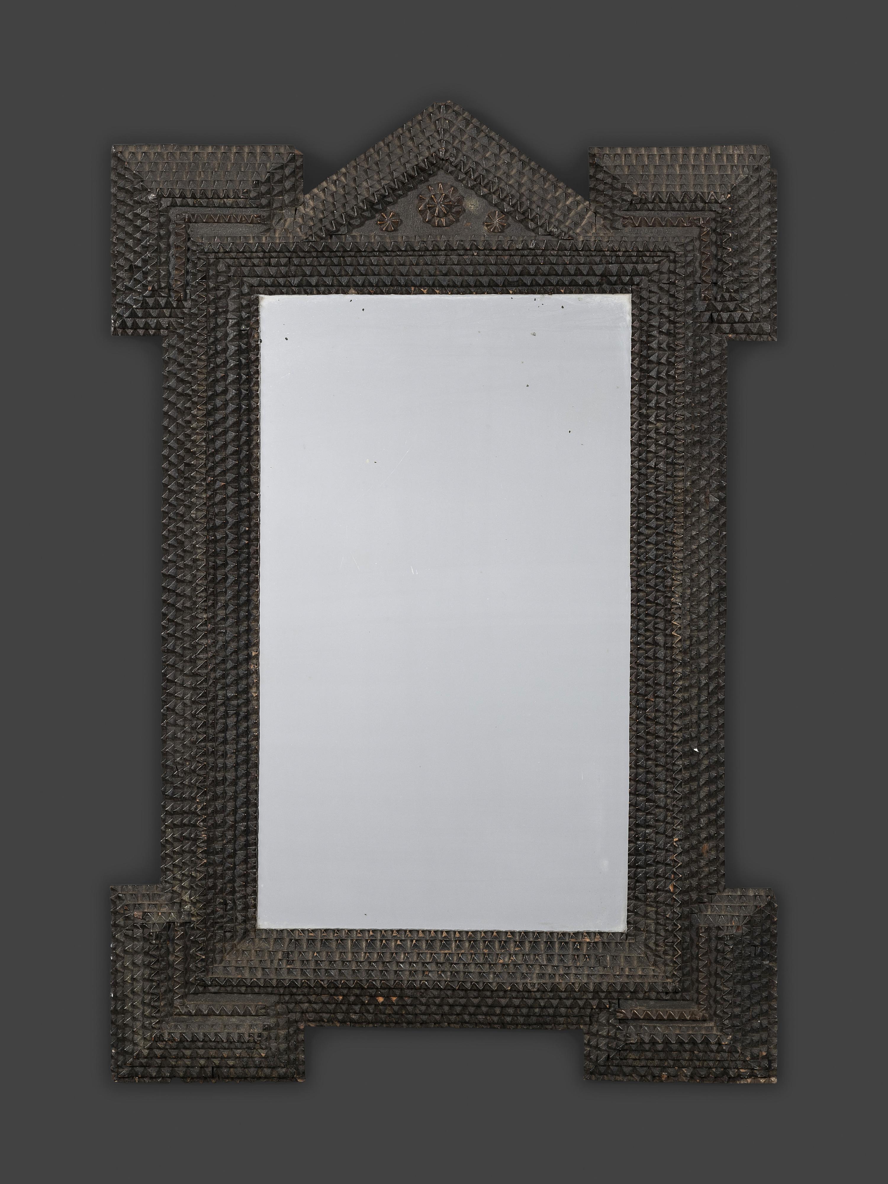 Five Tramp Art Frames