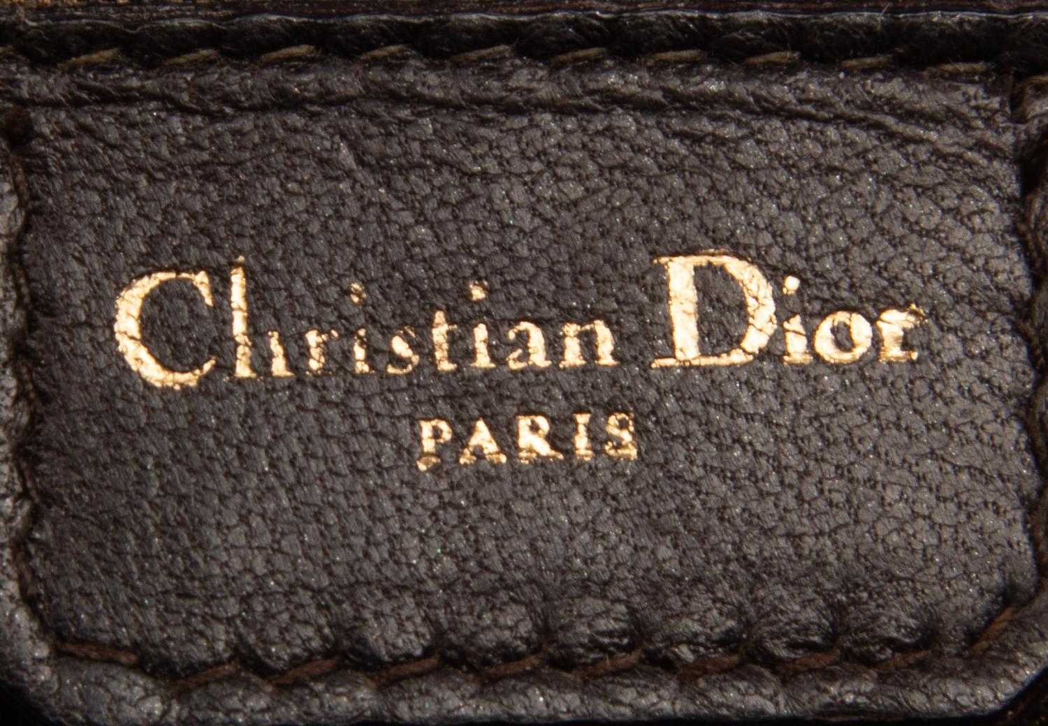 Christian Dior Lady Dior Suede Bag