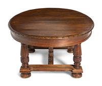 A Jacobean Style Oak Dining Table