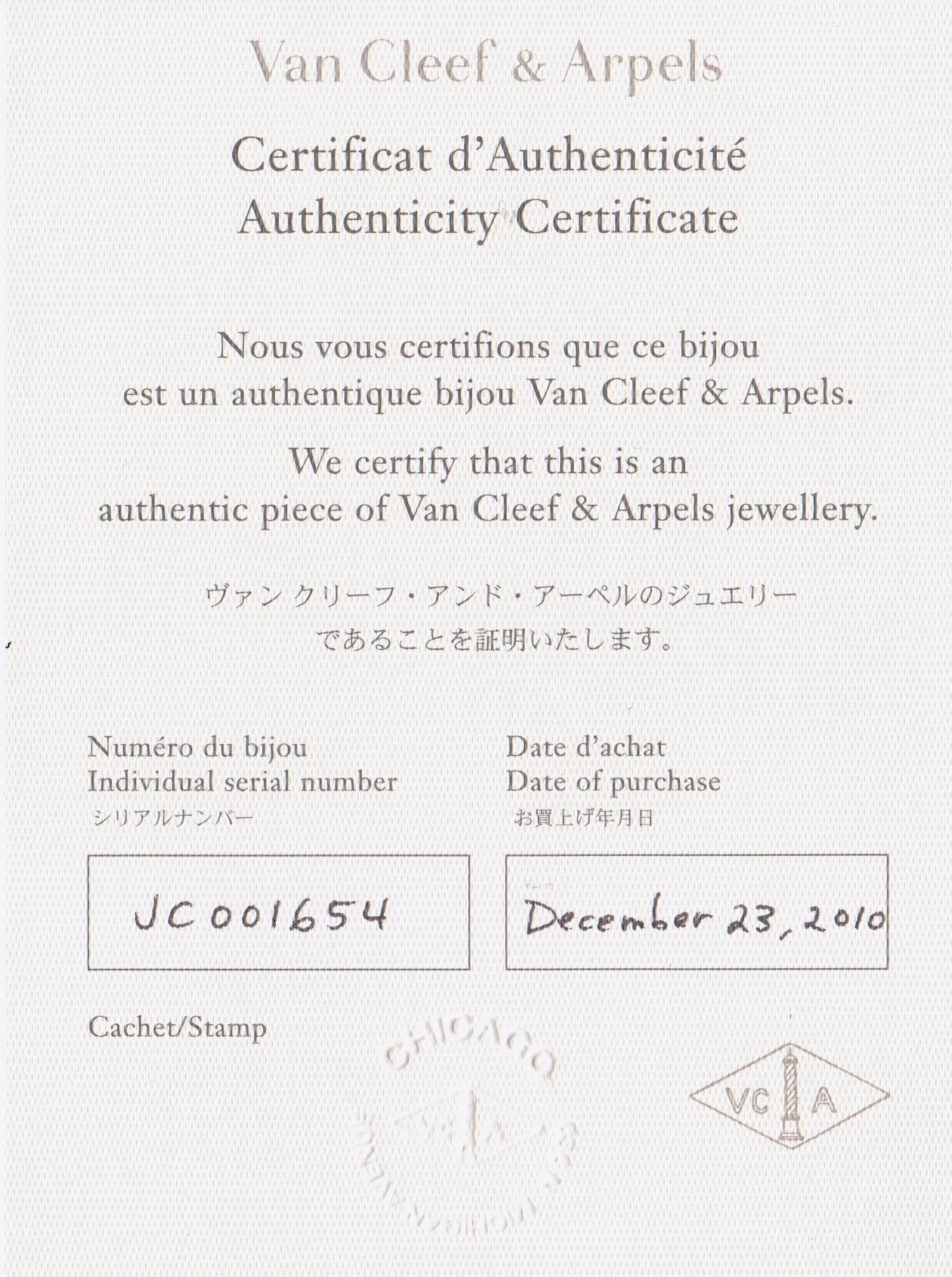 An 18 Karat White Gold and Diamond 'Socrate' Pendant Necklace, Van Cleef & Arpels, 2.10 dwts.