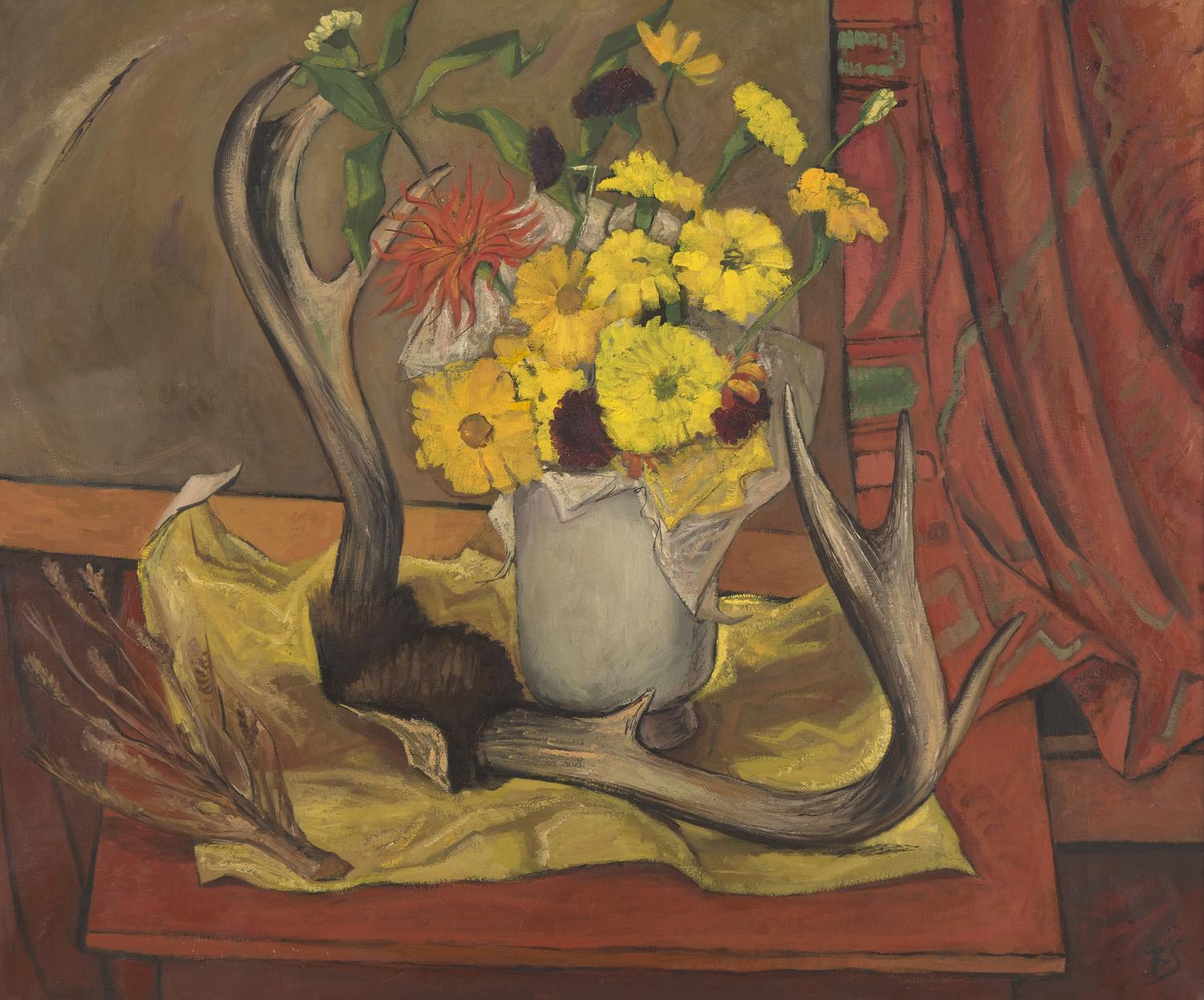 Still Life with Antlers