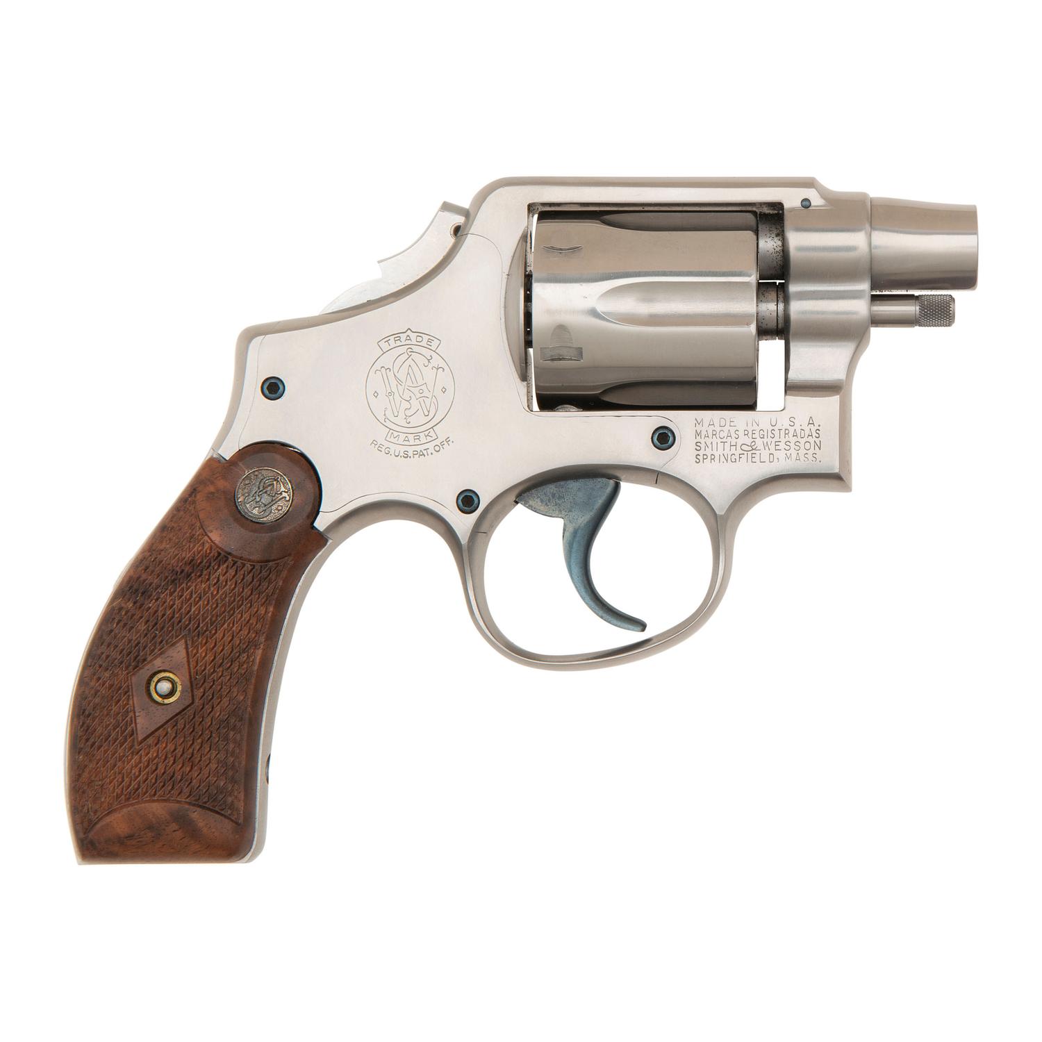 *S&W Model 64 Customized Carry Revolver with Bobbed Hammer and Shortened Barrel