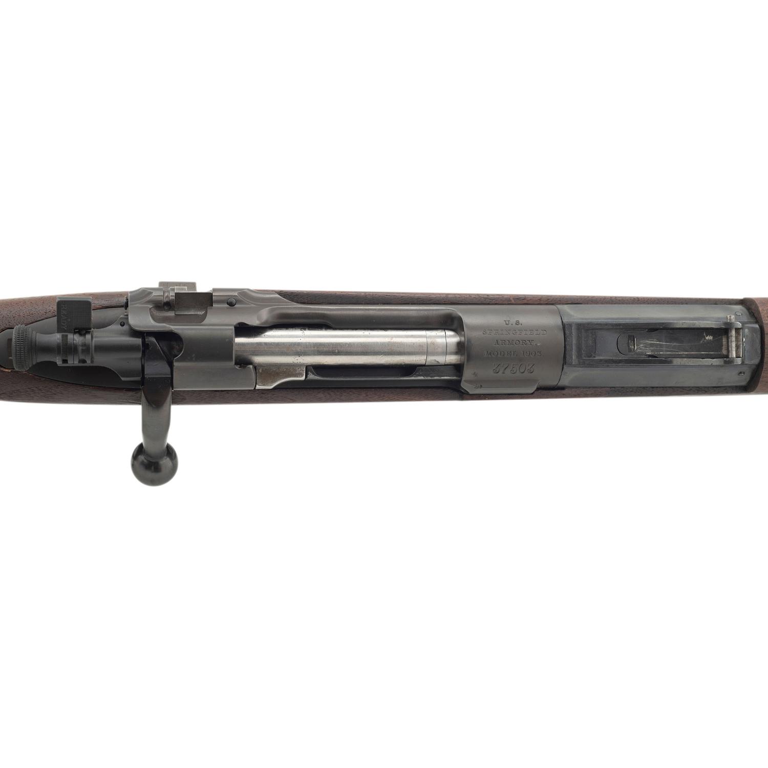 **Early U.S. Springfield Model 1903 Rifle Restored to Ramrod Rod Bayonet Configuration