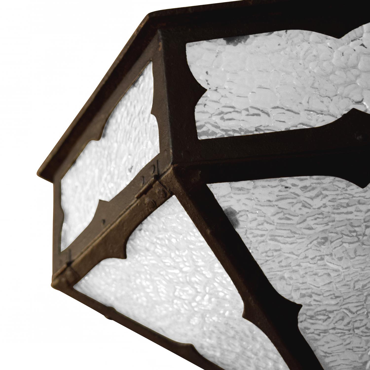 A Fer Forge Sconce 14" W x 14"D x 11" H — France, Early 20th Century