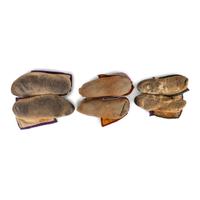 Delaware Beaded Hide Moccasins