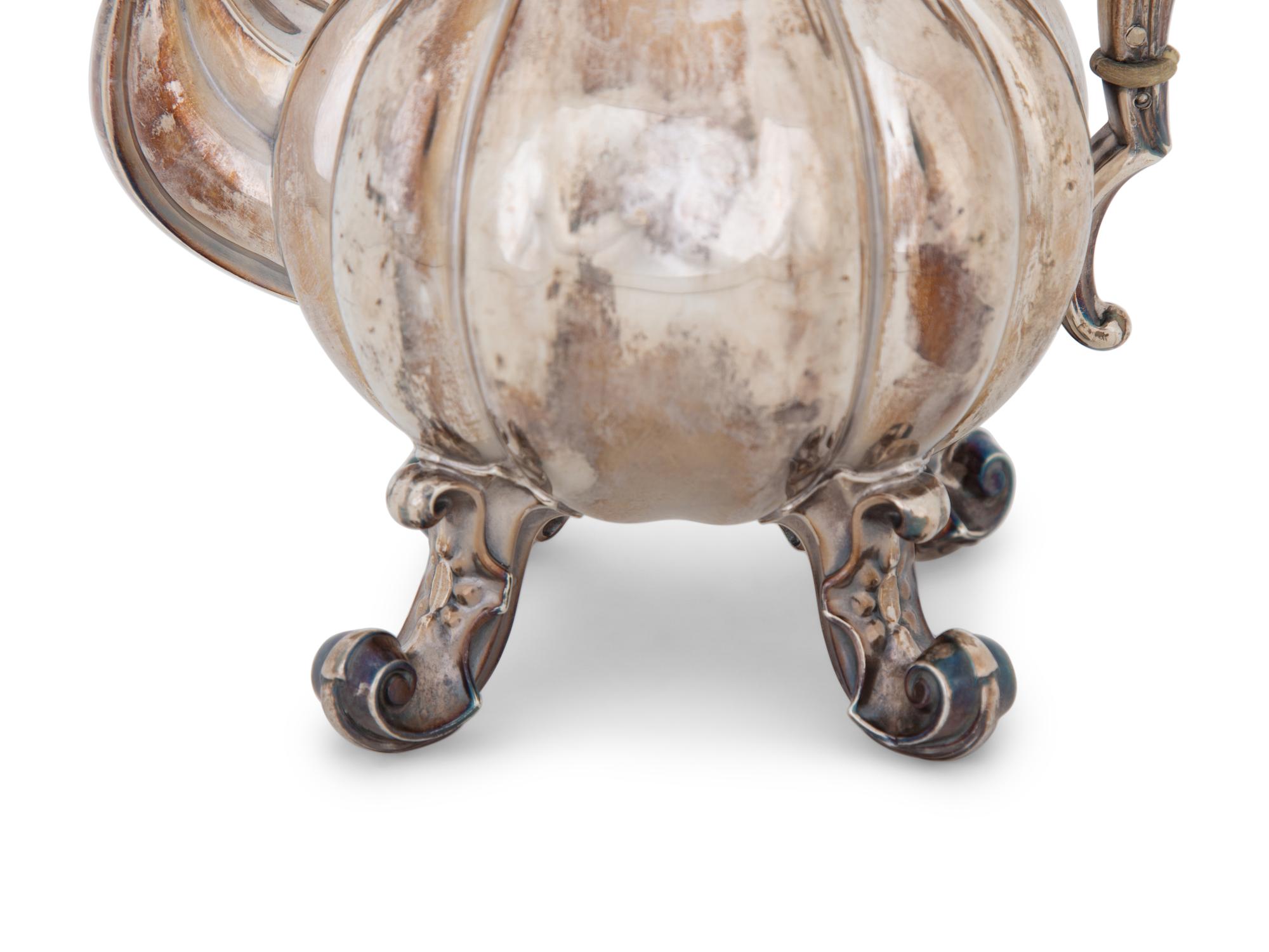 A French Silver Coffee Pot — SECOND HALF 19TH CENTURY