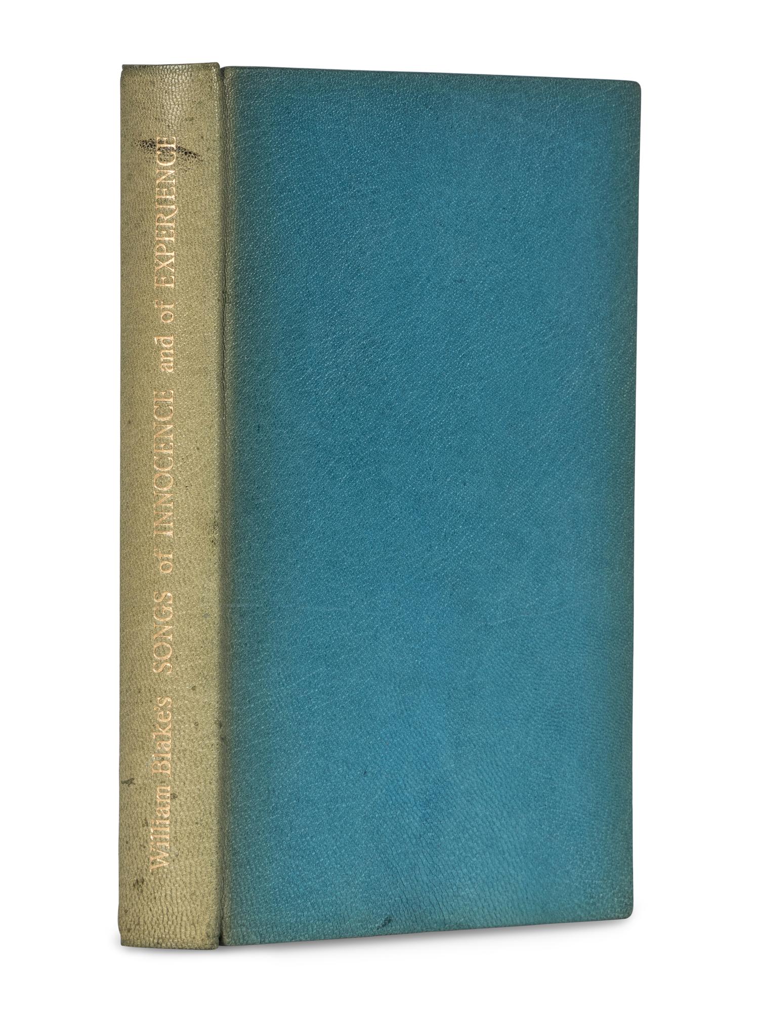 BLAKE, William (1757-1827). Songs of Innocence . London: The Trianon Press for The William Blake Trust, 1954.
