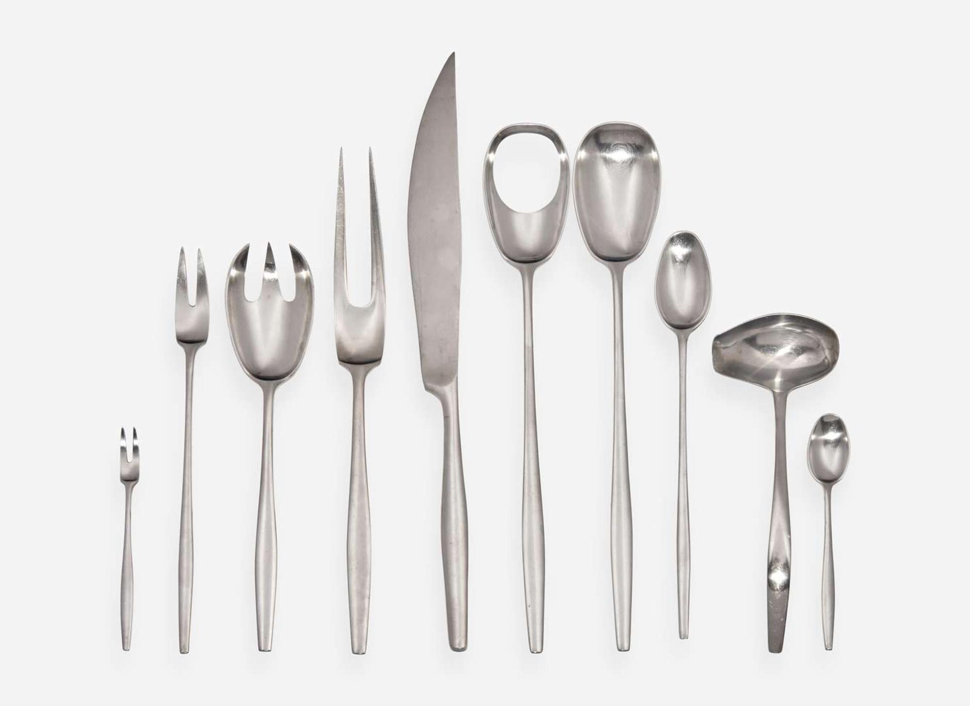 Jens Quistgaard for Dansk, "Variation V" Flatware Service