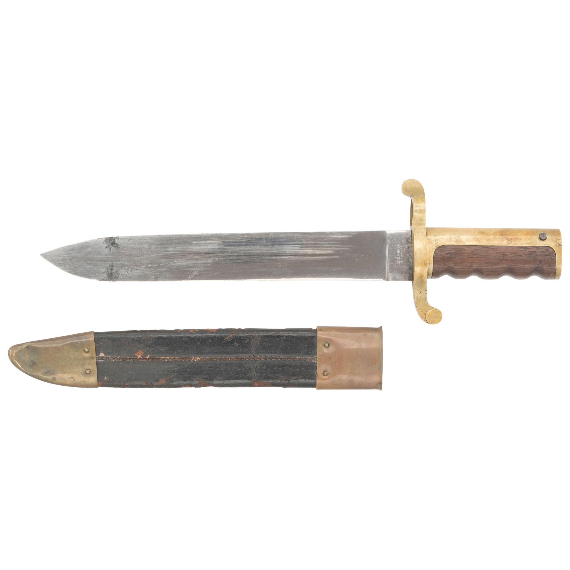 Rare 1861 Dated US Navy Dahlgren Bowie Bayonet