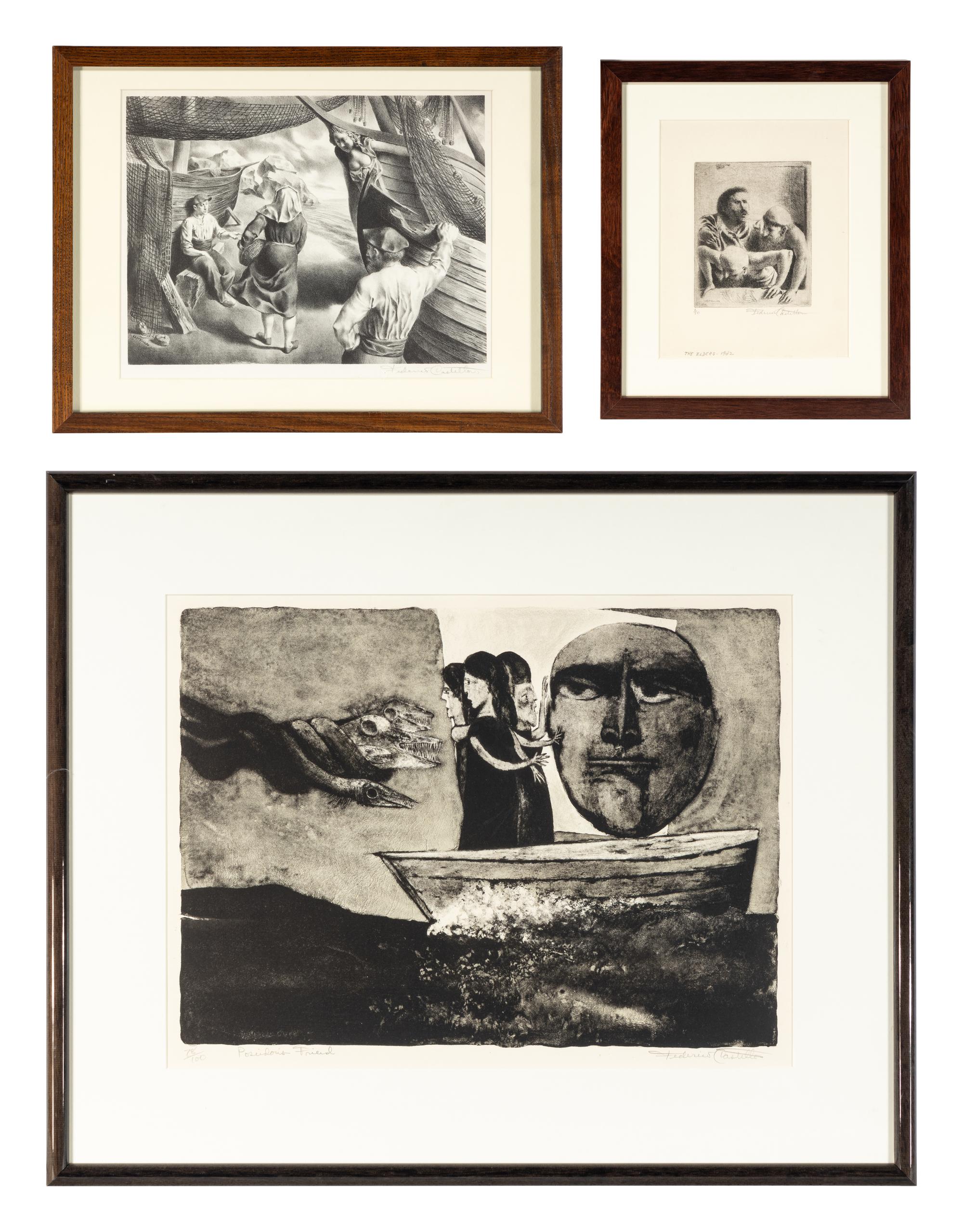 By the Ark , The Elders, and Poseidon’s Friend (three works)