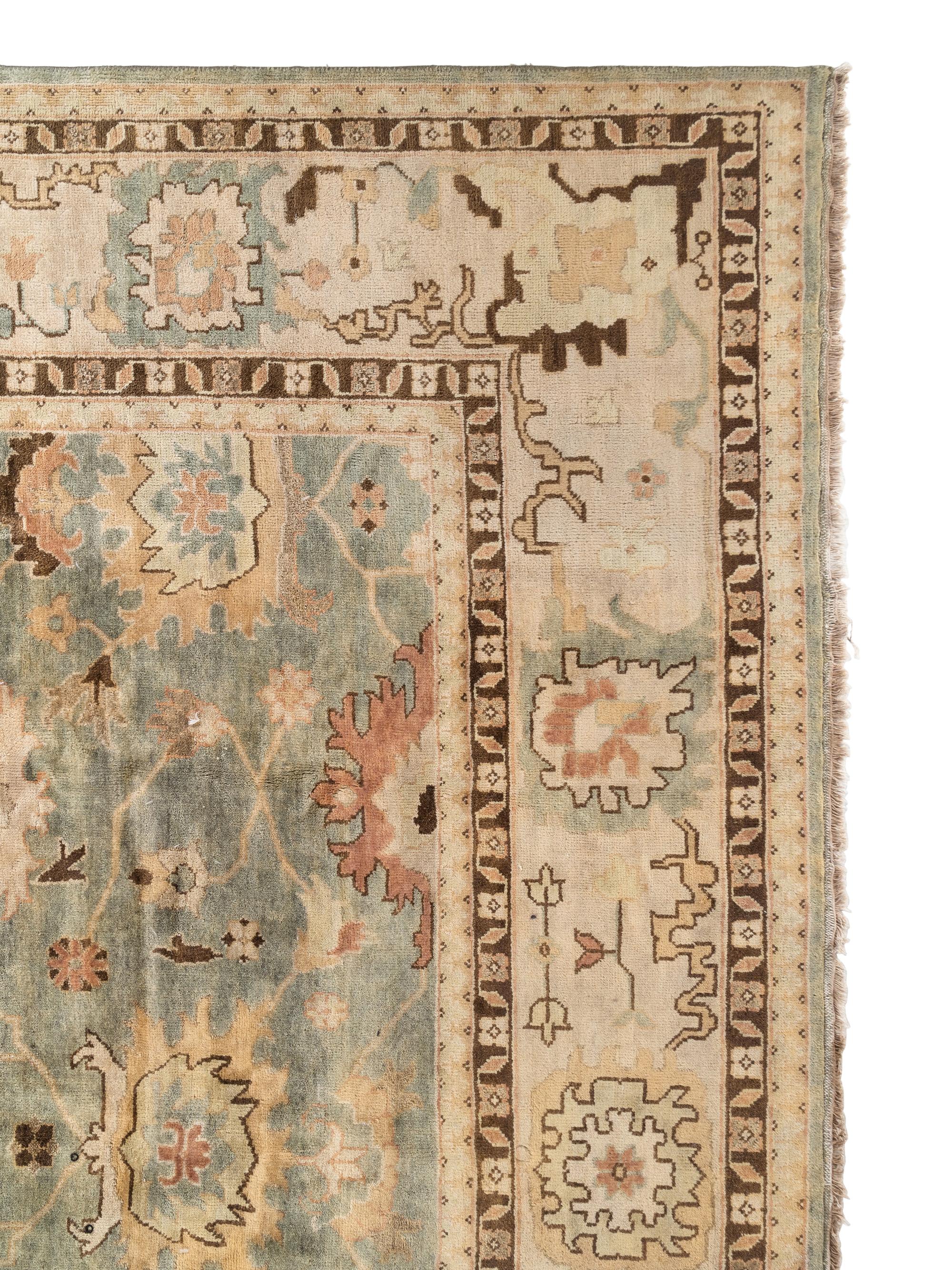 An Indo-Serapi Wool Rug