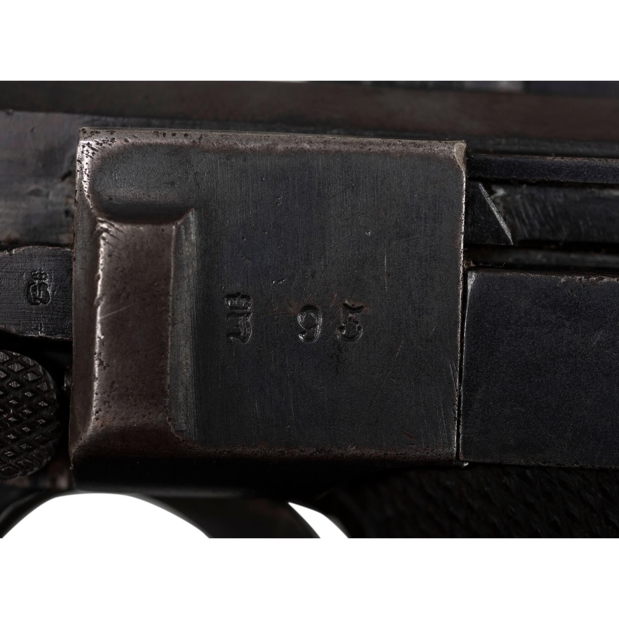 ** Erfurt Luger Dated 1917
