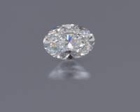 A 2.11 Carat Oval Brilliant Cut Diamond,