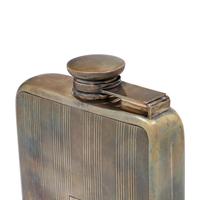 An American Silver Flask