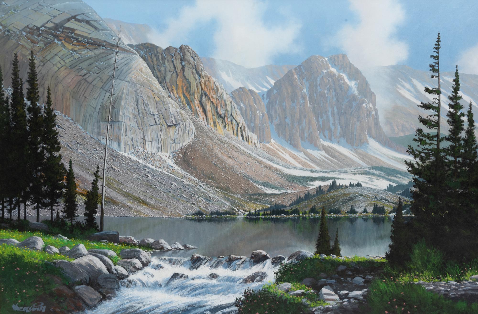 Spring On Lake Marie