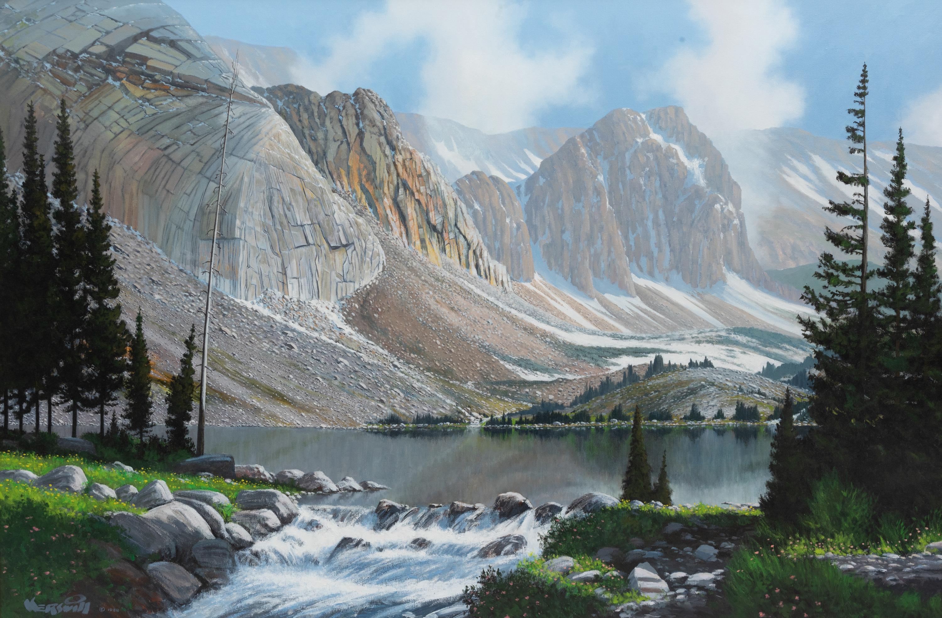 Spring On Lake Marie