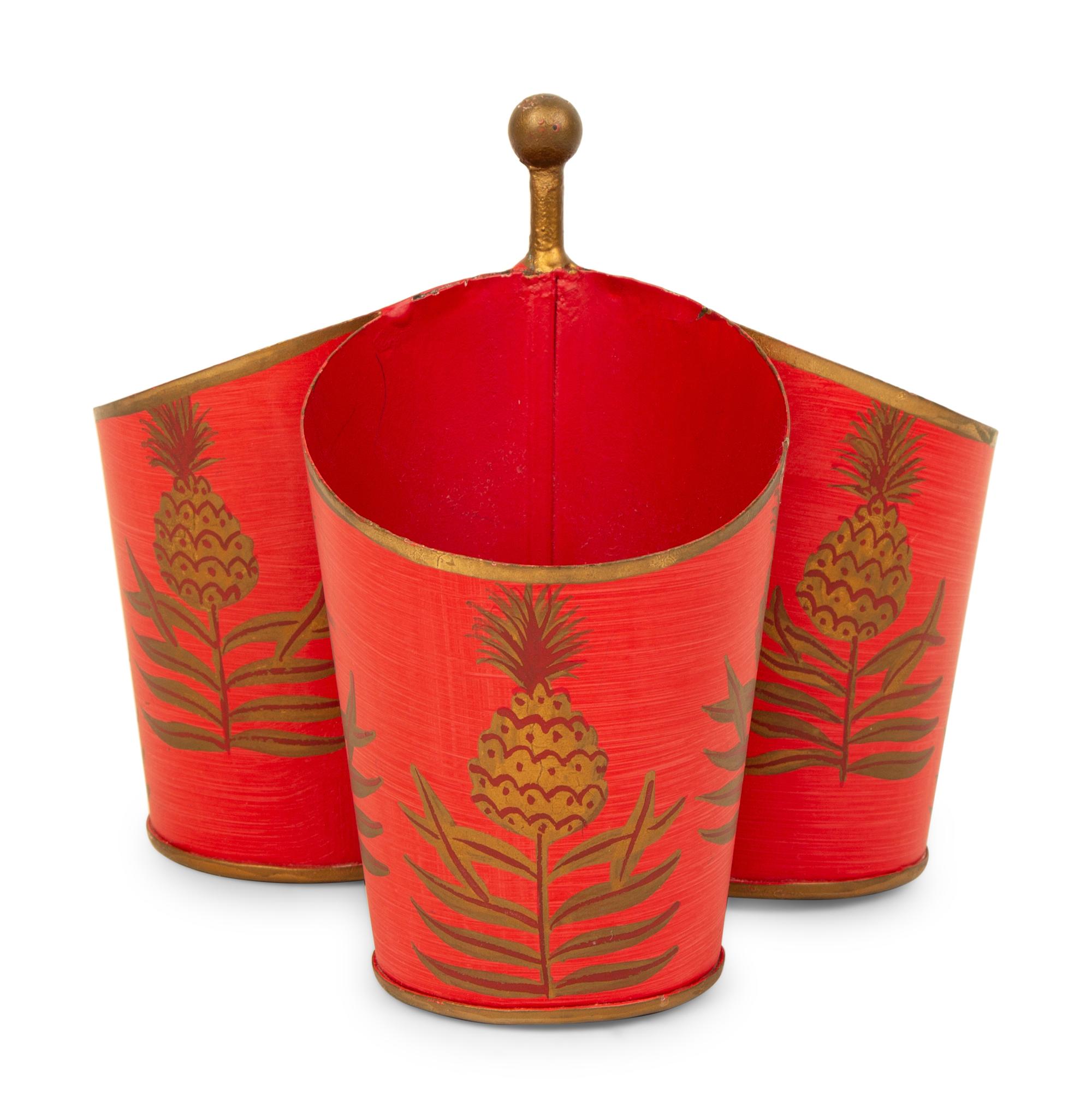 Three French Tole Articles — 20TH CENTURY