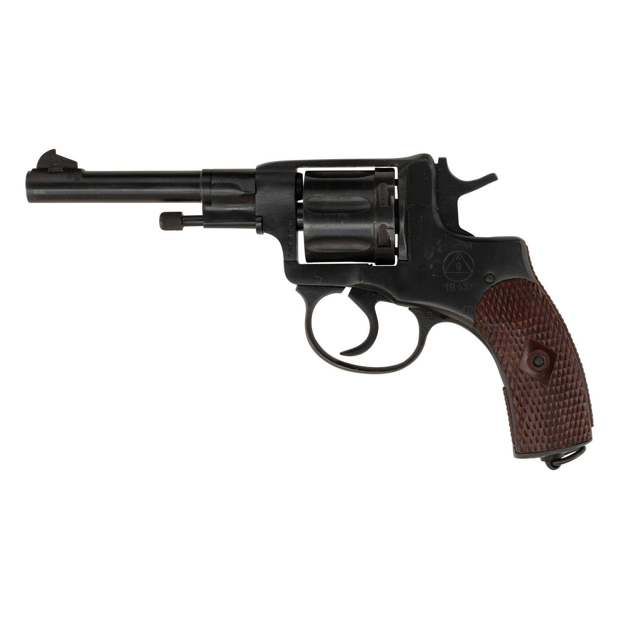 **1943 Izhevsk Made Model 1895 Nagant with Holster and Cleaning Rod