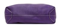 An Hermes Bleu/Violet 45cm Taurillon Clemence Double Sens Tote, 17.5" x 15.5" x 5".