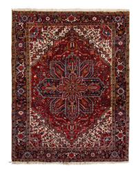 A Heriz Wool Rug