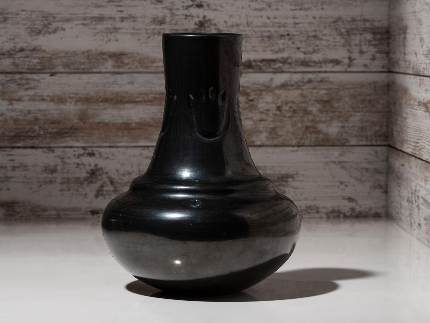 Blackware Pottery Vase