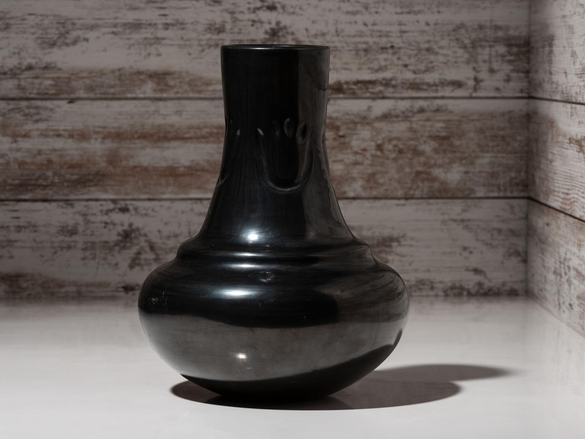 Blackware Pottery Vase